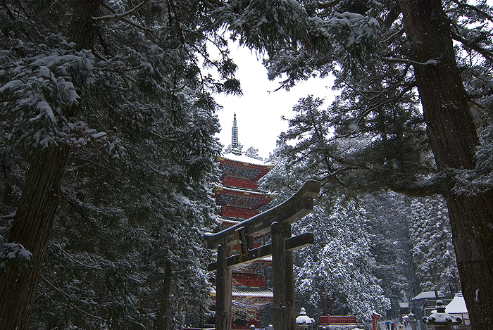 nikko toshogu shrine winter